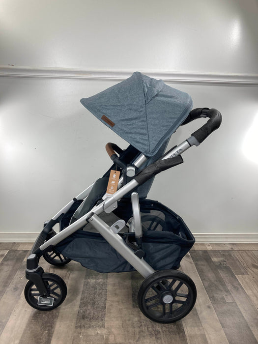 secondhand UPPAbaby VISTA V2 Stroller, 2020, Gregory (Blue Melange)