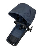 used Bugaboo Donkey 5 Duo Extension Set, 2022, Black, Stormy Blue