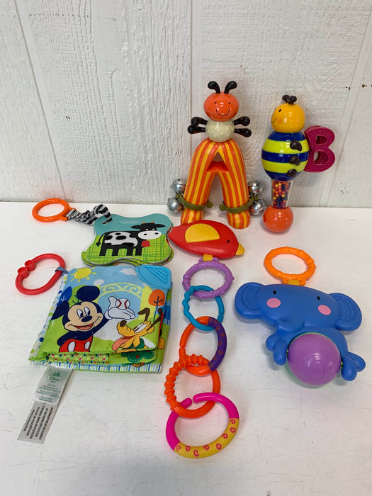 used BUNDLE Teething And Grasping Toys