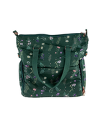 secondhand Sarah Wells Lizzy Breast Pump Bag, Olive Floral