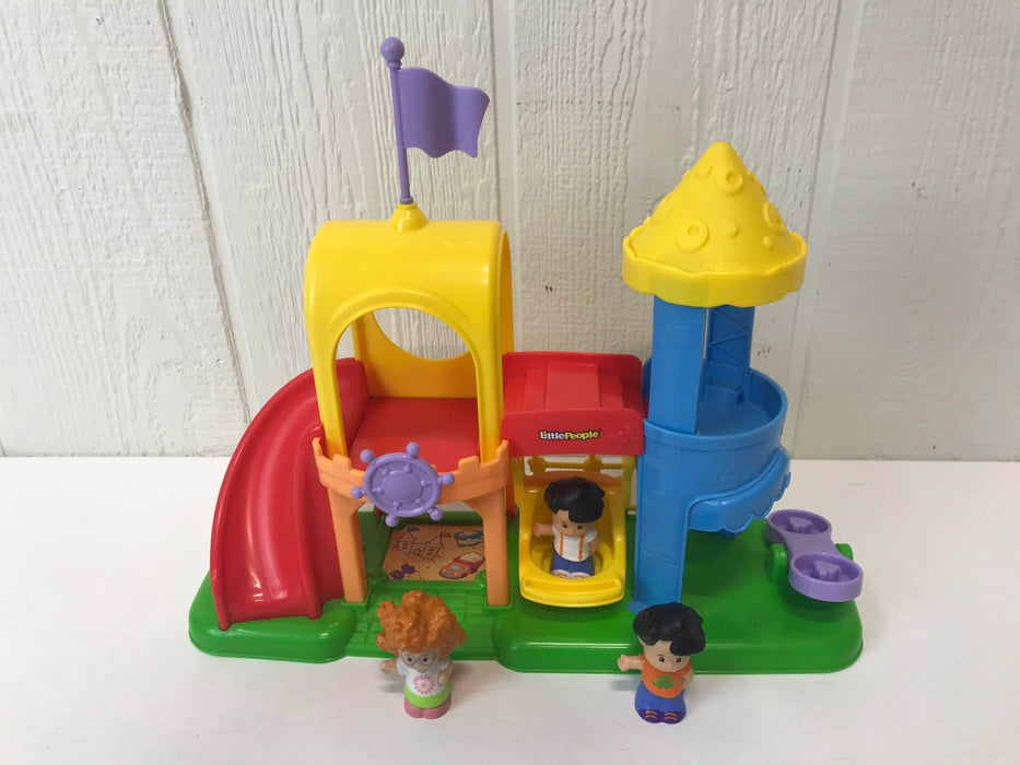 used Fisher Price Little People Neighborhood Playground Set