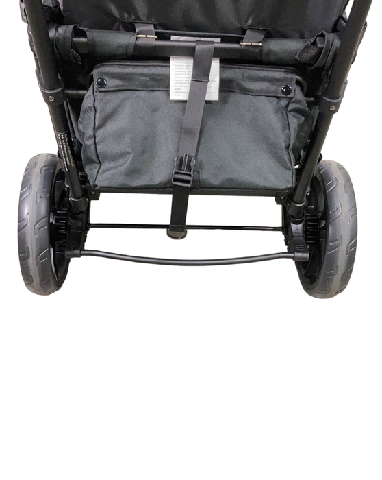 used Wonderfold X2 Push + Pull Double Stroller Wagon, Stealth Black, 2022