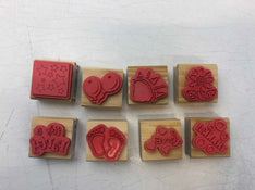 secondhand BUNDLE Rubber Stamps