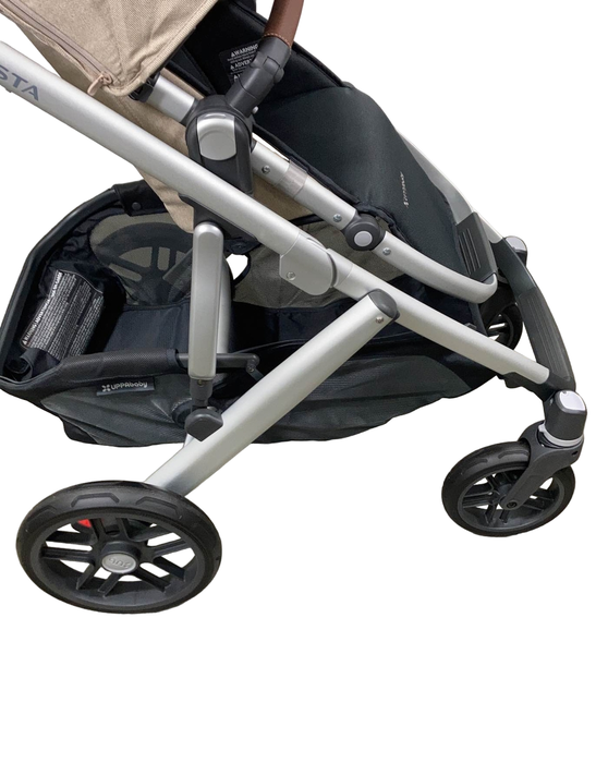 secondhand UPPAbaby VISTA V2 Stroller, Bassinet and Frame Only, Declan, 2021