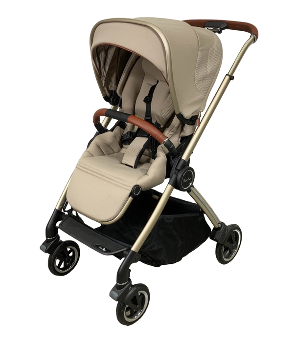 used Silver Cross Dune Stroller, 2022, Stone