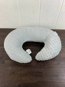 secondhand Nursing Pillow Gray Minky Nursing Pillow