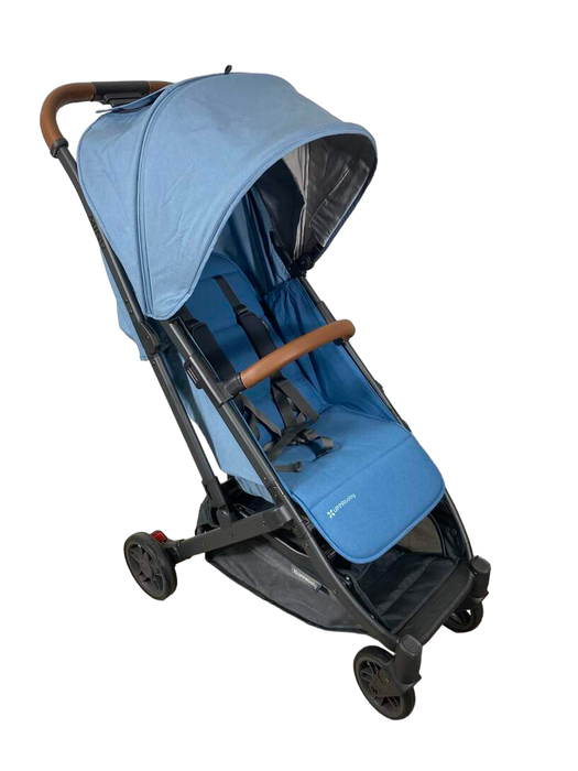 used UPPAbaby MINU V2 Stroller, 2022, Charlotte (Coastal Blue)