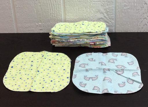 used BUNDLE Burp Cloths