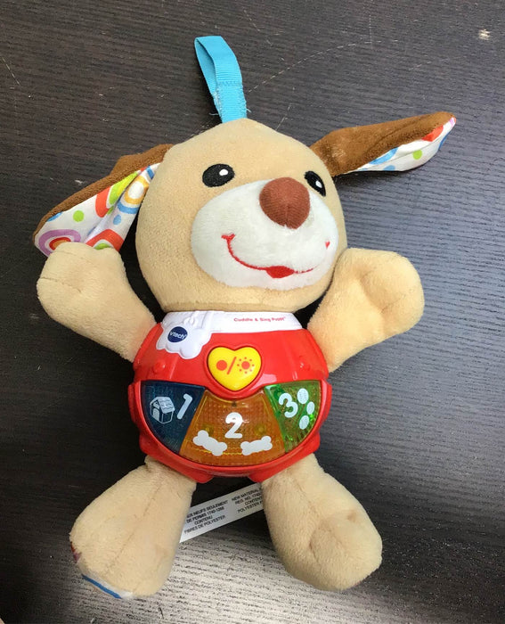 secondhand VTech Baby Cuddle And Sing Puppy