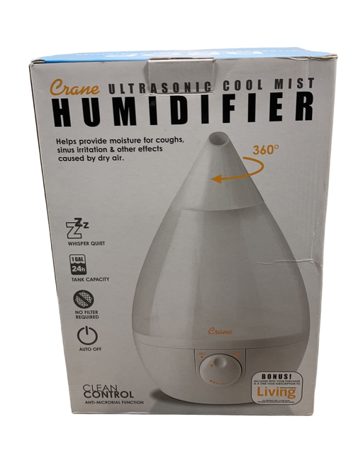 used Crane Ultrasonic Cool Mist Humidifier, Blue