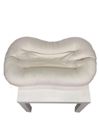 used Snuggle Me Organic Sensory Infant Lounger, Quilted Buttercream