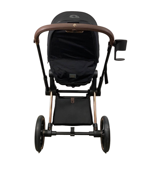 Cybex PRIAM Stroller, Rosegold, Deep Black, 2022