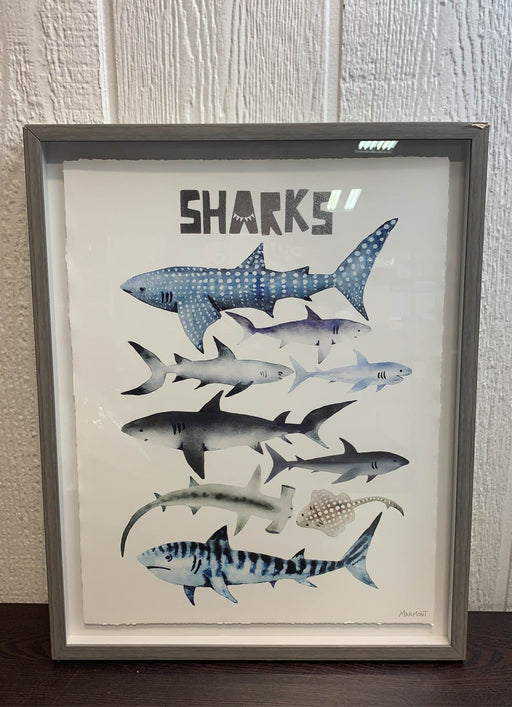 used Wall Art, Sharks