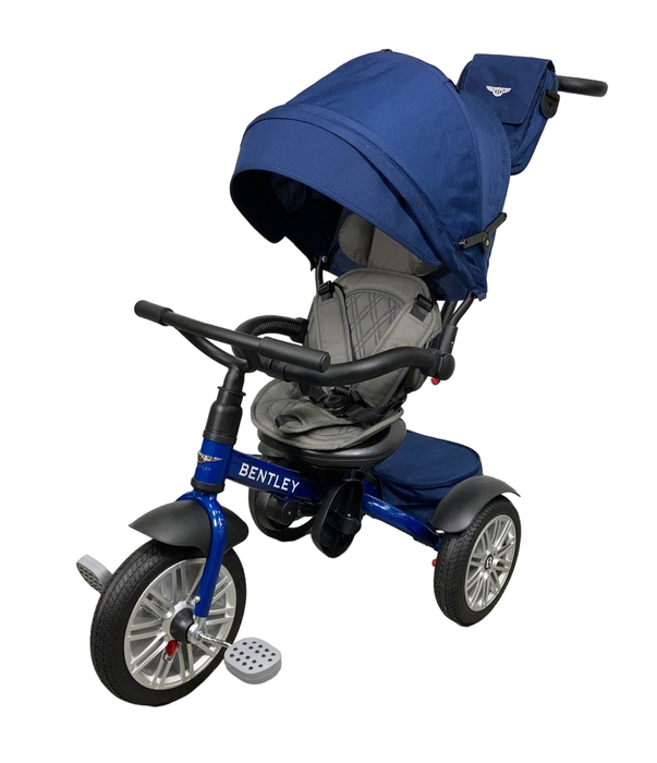 used Bentley 6-In-1 Stroller Trike, Sequin Blue, 2022