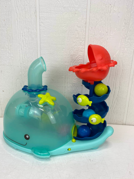 secondhand B. Toys Musical Whale Ball Popper