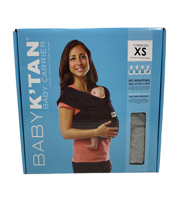 Baby K'tan Baby Carrier, XSmall, Heather Gray, Original