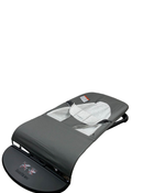 used BabyBjorn Bouncer Balance, Dark Grey/Grey, Black Frame