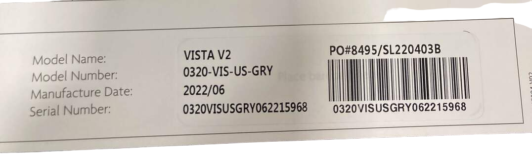 UPPAbaby VISTA V2 Stroller, Bassinet and Frame Only, 2022, Jordan (Charcoal Melange)