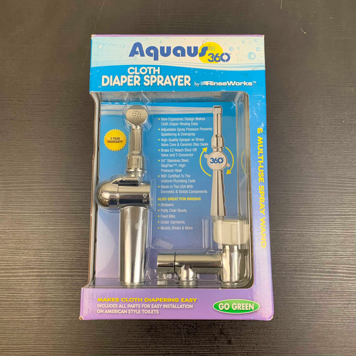 used Aquaus 360 Cloth Diaper Sprayer