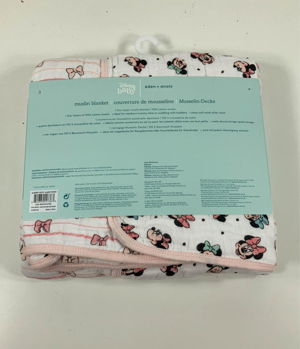 secondhand Aden + Anais Essentials Cotton Muslin Swaddle, Minnie Mouse