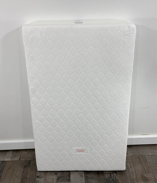 used Babyletto Pure Core Mini Crib Mattress with Cover - HIDDEN NEEDS PHOTOS 4/27