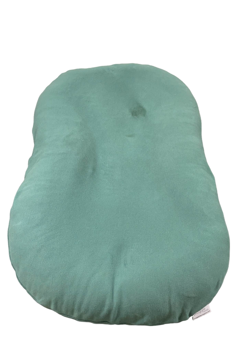 secondhand Snuggle Me Organic Sensory Infant Lounger, Moss