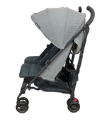 secondhand UPPAbaby G-Link V2 Double Stroller, 2022, Greyson (Charcoal Melange)