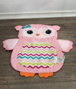 used Bright Starts Tummy Time Prop & Play Mat, Owl