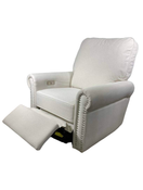 secondhand Namesake Linden Electronic Recliner And Swivel Glider, Performance Cream Eco Weave