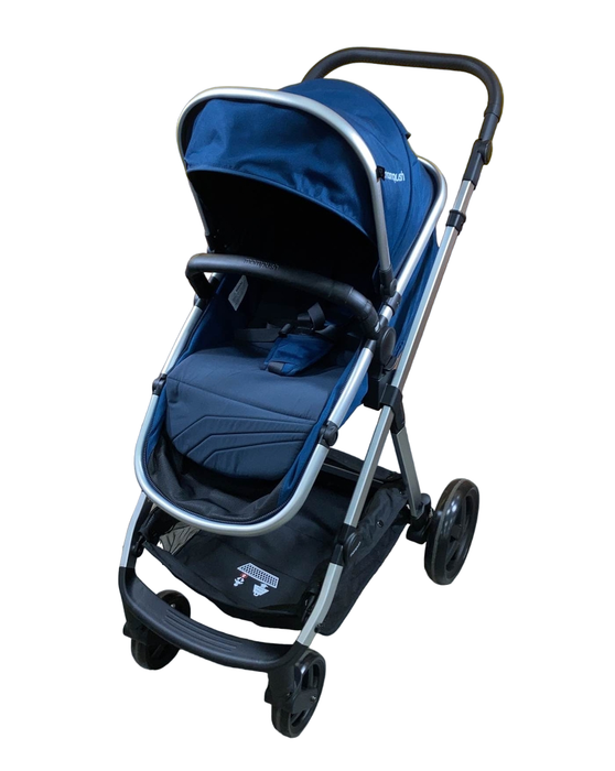 used Mompush Meteor 2 Stroller, Navy Blue, 2022