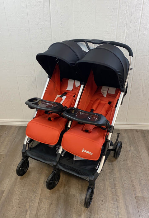 used Joovy Kooper X2 Double Stroller, Paprika, 2021