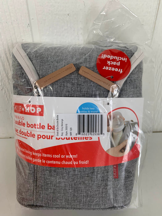 used Skip Hop Grab And Go Double Bottle Bag