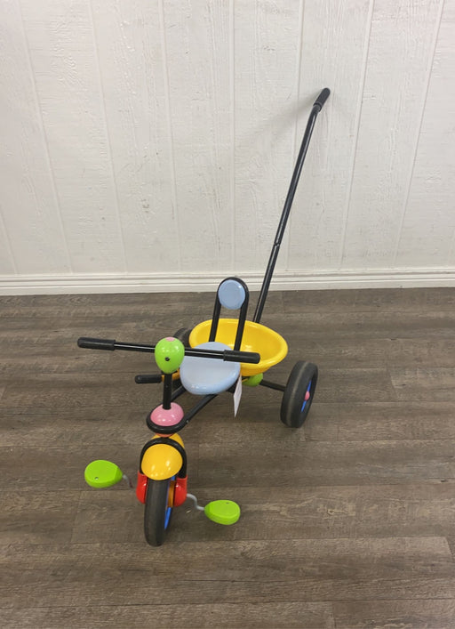 used Italtrike ABC Tricycle with Push Handle