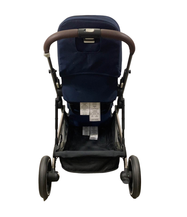 Cybex Gazelle S Double Stroller, 2020, Navy Blue