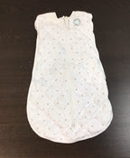 used Dreamland Weighted Swaddle, Grey Star, -Small 0-6mo.