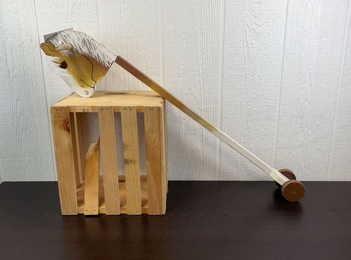 secondhand Wooden Stick Horse