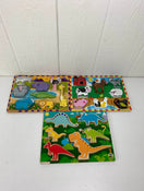 used BUNDLE Wooden Puzzles