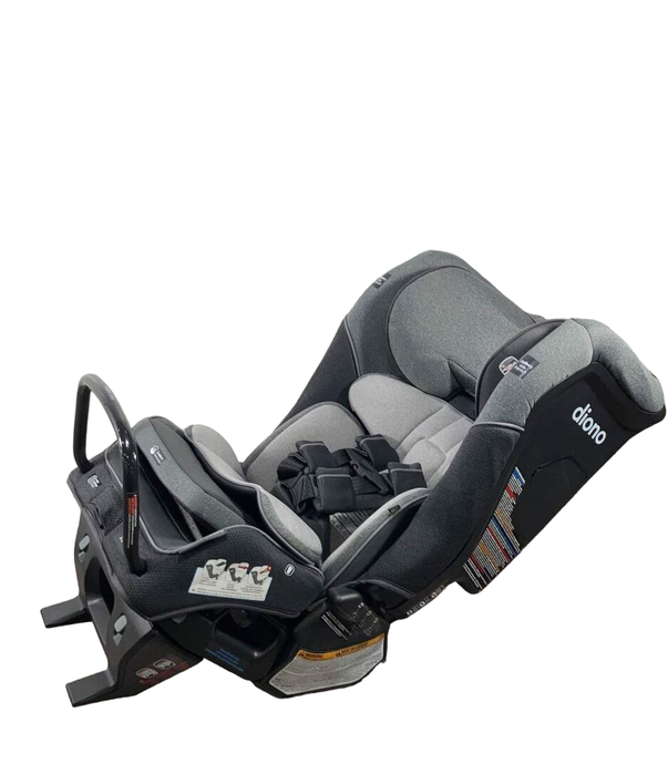 Diono Radian 3QX Convertible Car Seat, 2023, Grey Slate