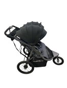 secondhand Joovy Zoom X2 Double Jogging Stroller, 2022, Forged Iron