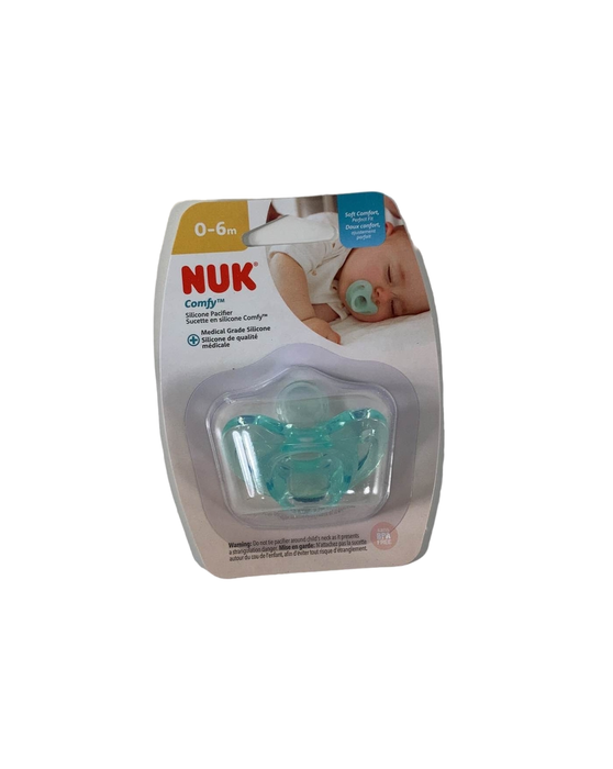 used NUK Space Pacifiers, 0-6 Months, 1 Pack