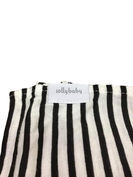 Solly Baby Swaddle, Black & White Stripe