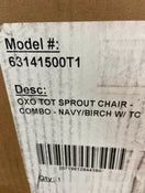 secondhand OXO Tot Sprout High Chair, Navy/Birch