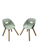 used Lalo The Play Chair Set of 2, Sage