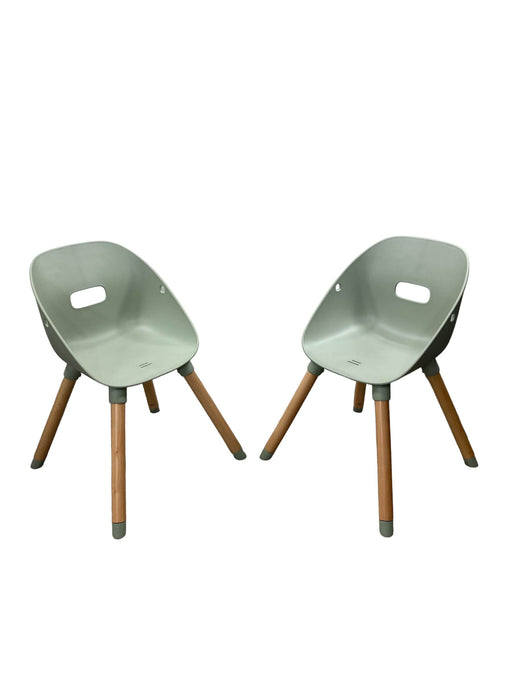 used Lalo The Play Chair Set of 2, Sage