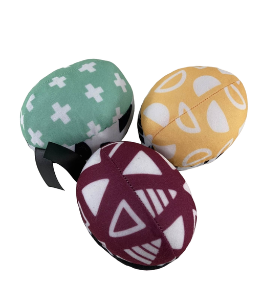 used 4moms MamaRoo 4 Replacement Toy Balls (2017+), Maroon/Yellow/Mint