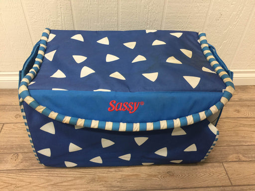 used Sassy Soft Sided Toy Organizer