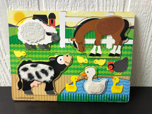 used Melissa & Doug Wooden Puzzle