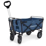 used Wonderfold S1 Utility Folding Wagon, Blue