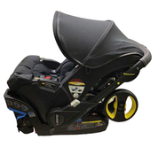 secondhand Doona Infant Car Seat & Stroller-Midnight Edition, 2022