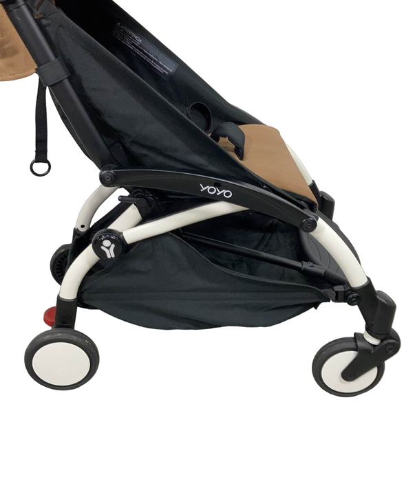 used Babyzen YOYO2 Complete Stroller, 2021, White with Toffee